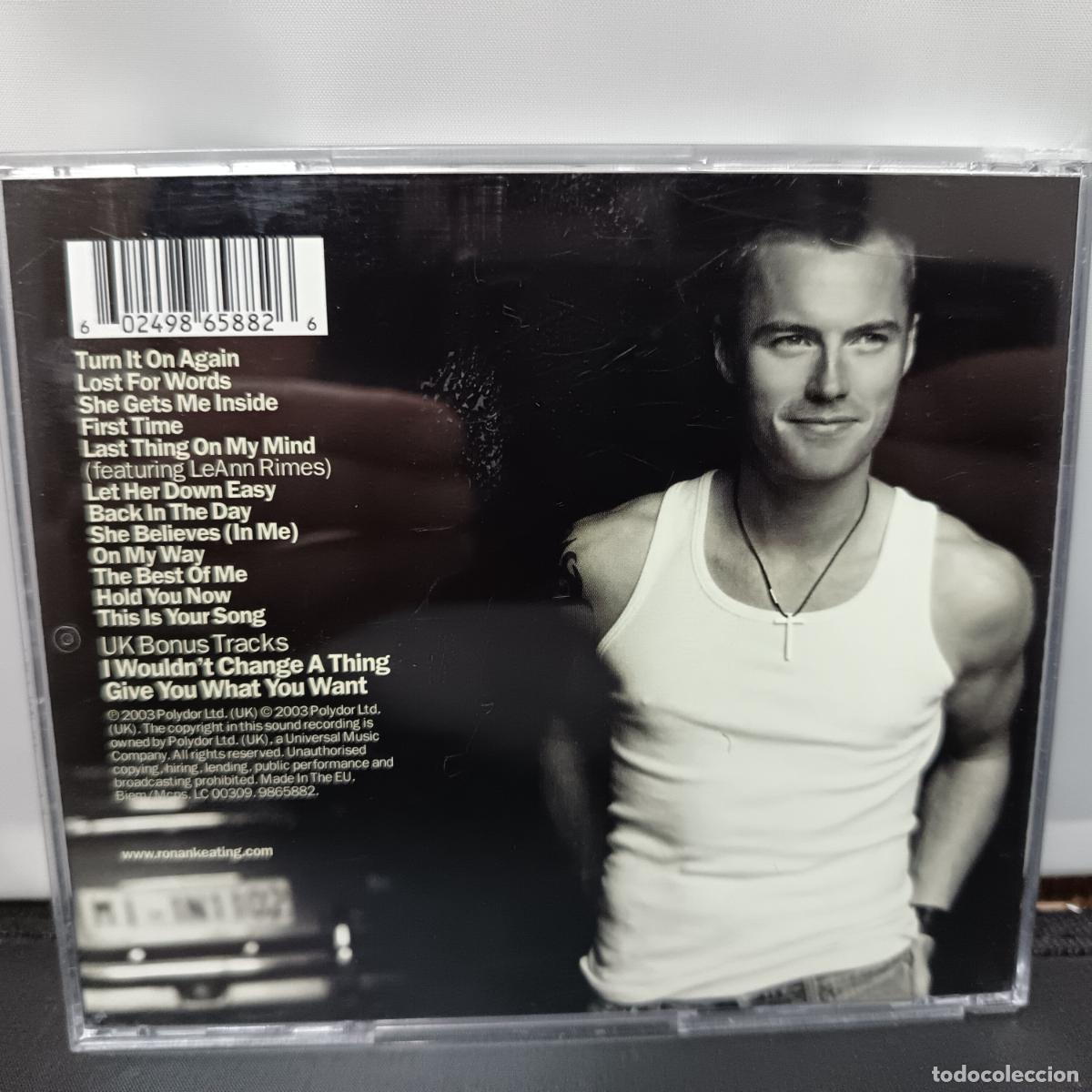 CDs de m&uacute;sica: RONAN KEATING, TURN IT ON. CD - Foto 2
