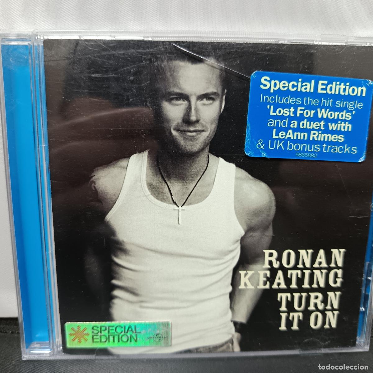 CDs de m&uacute;sica: RONAN KEATING, TURN IT ON. CD - Foto 1