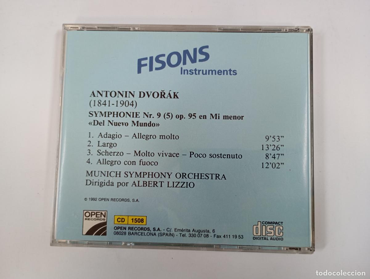 CDs de m&uacute;sica: FISONS. INSTRUMENTS. ANTONIN DVORAK. CD. TDKCD224 - Foto 2
