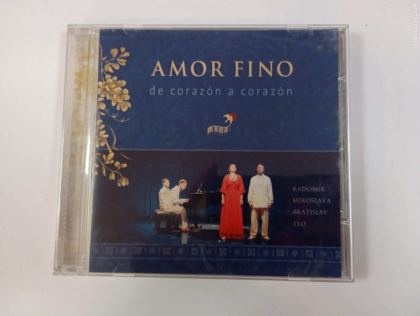 CDs de m&uacute;sica: AMOR FINO. DE CORAZ&Oacute;N A CORAZ&Oacute;N. CD. TDKCD239 - Foto 1