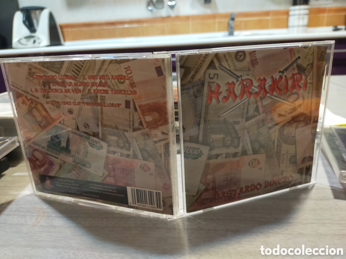CDs de m&uacute;sica: Harakiri cd bastardo dinero 2011 - Foto 1