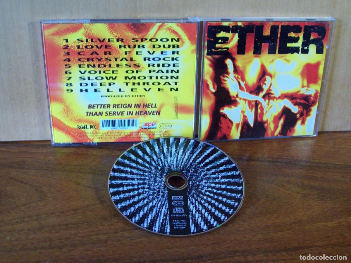 CDs de m&uacute;sica: ETHER - HELLEVEN - CD BETTER REIGN IN HELL THAN SERVE IN HEAVEN - Foto 1