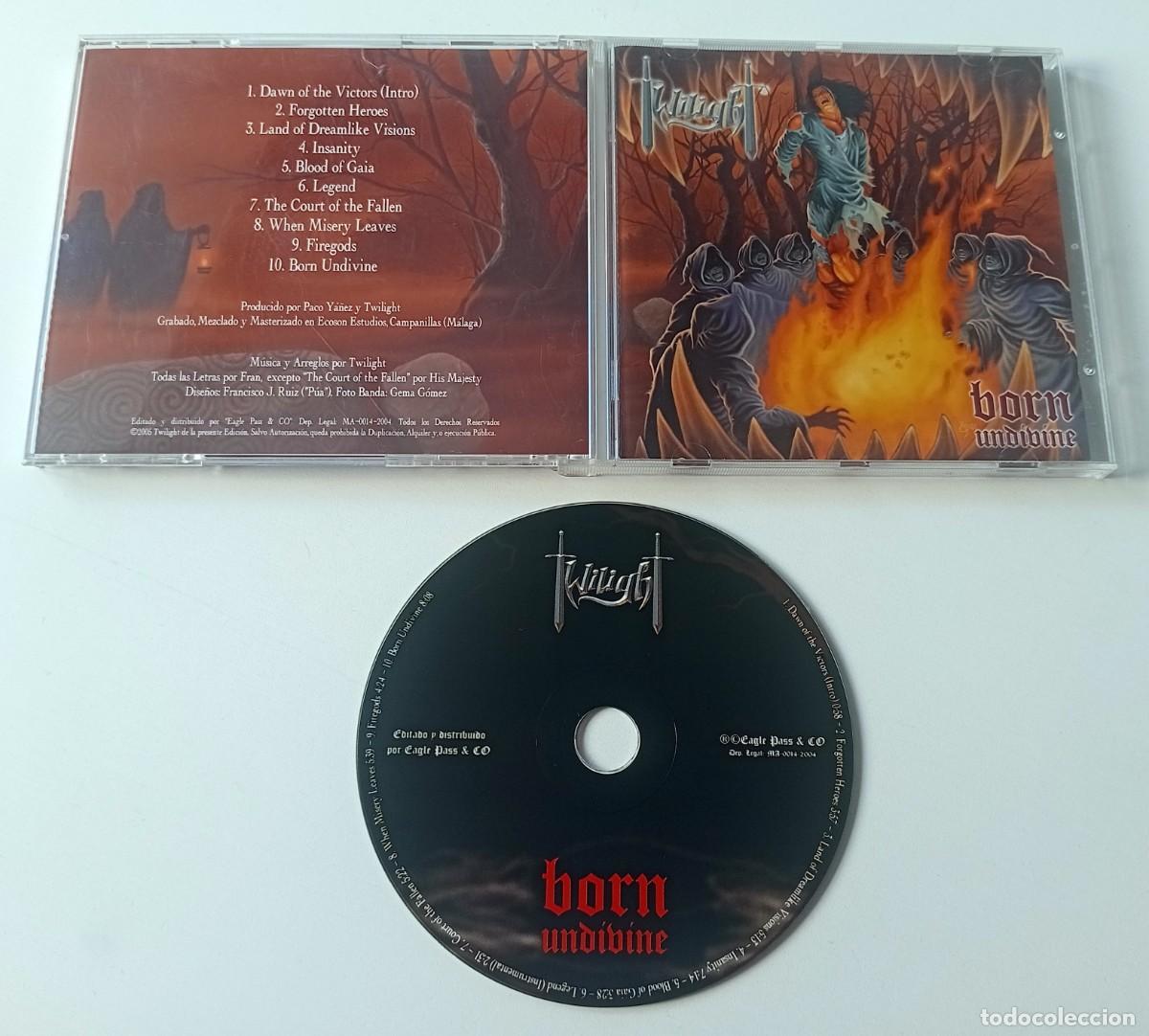 CDs de m&uacute;sica: CD TWILIGHT - BORN UNDIVINE - Foto 2