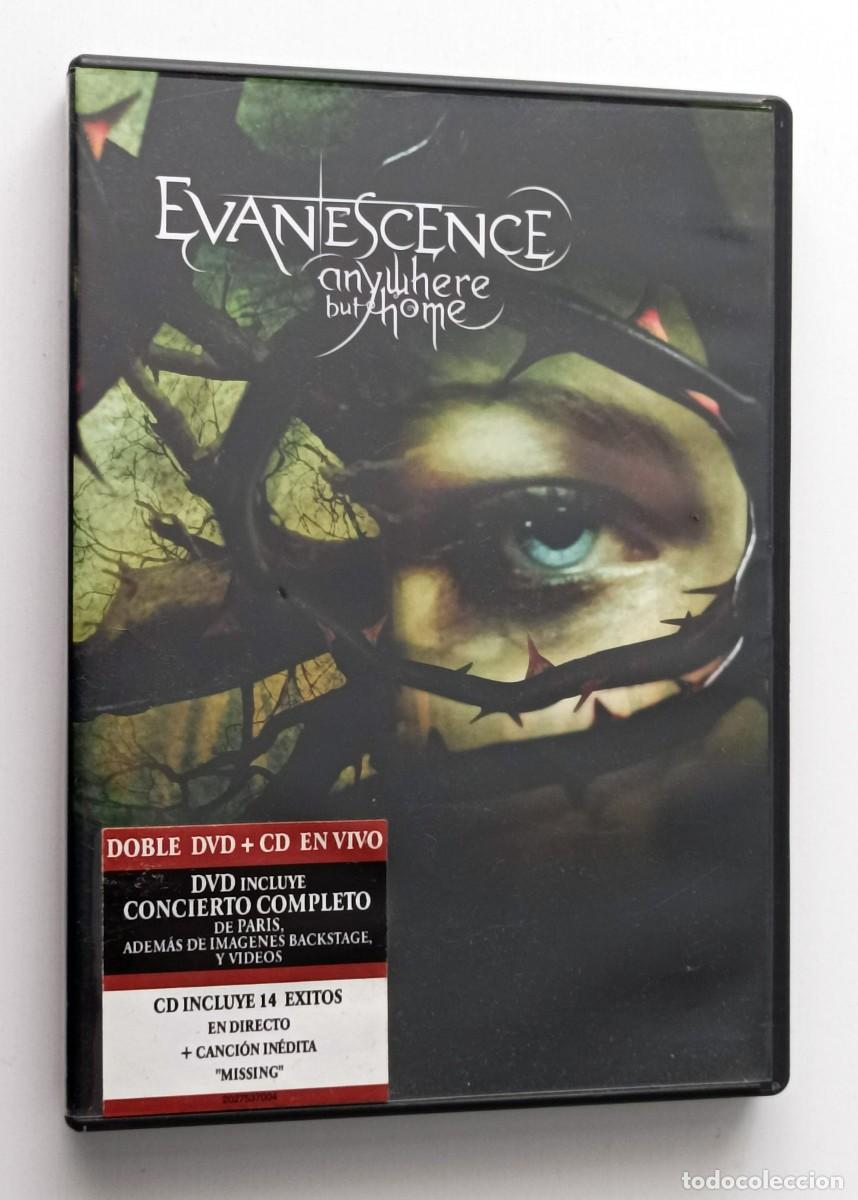 CDs de m&uacute;sica: EVANESCENCE - ANYWHERTE BUT HOME CD+DVD - Foto 1