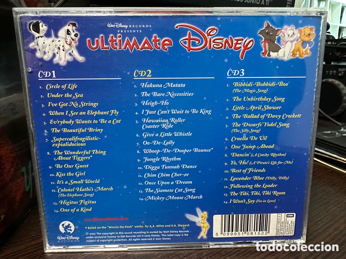 CDs de m&uacute;sica: Varios - Ultimate Disney (3xCD) - Foto 2