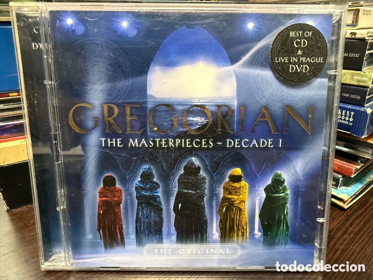 CDs de m&uacute;sica: Gregorian - The Masterpieces (CD + DVD) - Foto 1