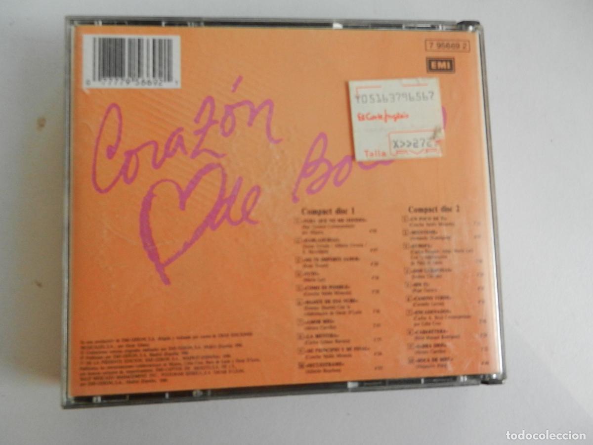 CDs de m&uacute;sica: DYANGO - CORAZON DE BOLERO - DOBLE CD + LIBRETO - EMI 1990 - Foto 4