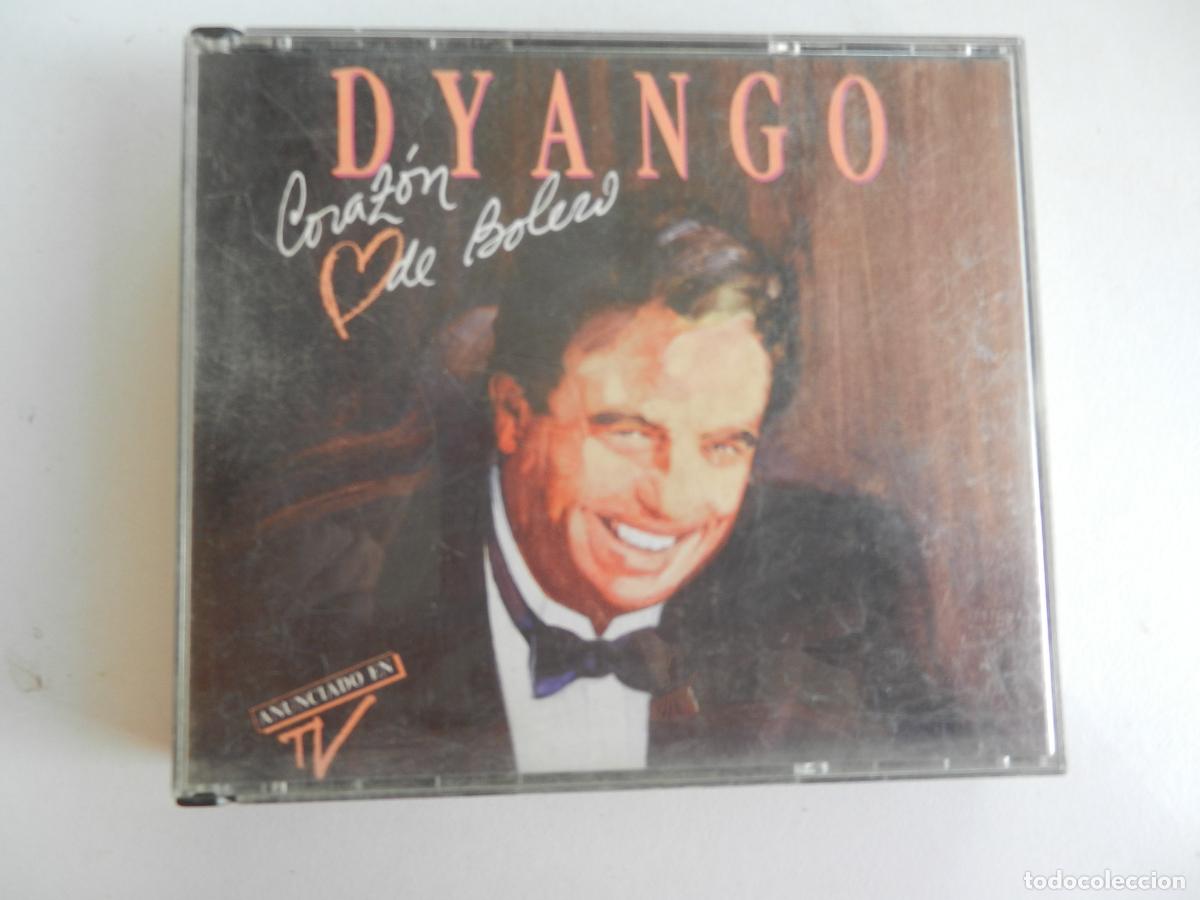 CDs de m&uacute;sica: DYANGO - CORAZON DE BOLERO - DOBLE CD + LIBRETO - EMI 1990 - Foto 1