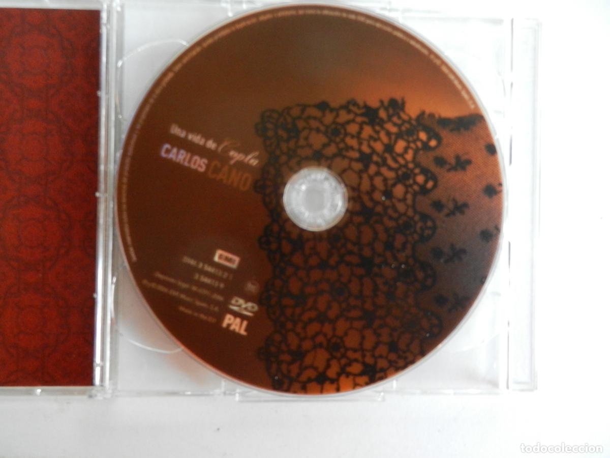 CDs de m&uacute;sica: CARLOS CANO - UNA VIDA DE COPLA - CD+DVD - EMI 2006 - Foto 3