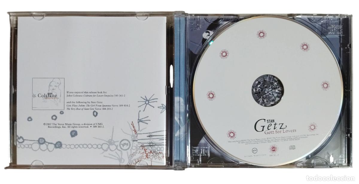 CDs de m&uacute;sica: CD STAN GETZ - GETZ FOR LOVERS. EXCELENTE ESTADO. - Foto 2