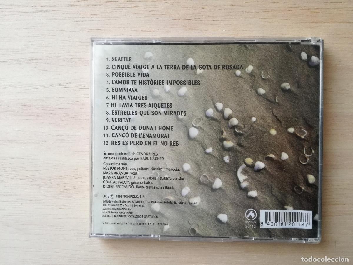 CDs de m&uacute;sica: CENDRAIRES - IDEM - SONIFOLK - PEDIDO MINIMO 7&euro; - Foto 2