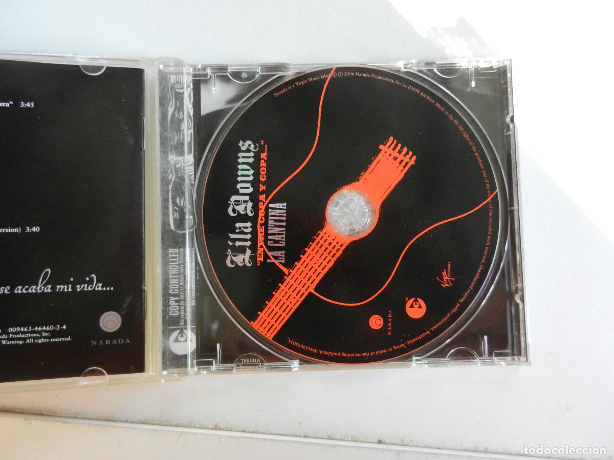 CDs de m&uacute;sica: LILA DOWNS - LA CANTINA - ENTRE COPA Y COPA - CD 2006 - Foto 2