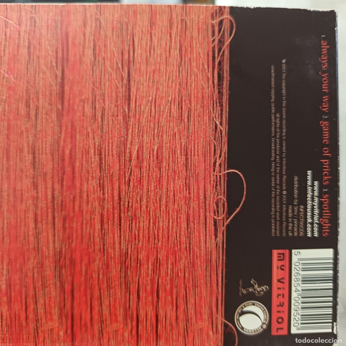 CDs de m&uacute;sica: My Vitriol &ndash; Always: Your Way. CD - Foto 3