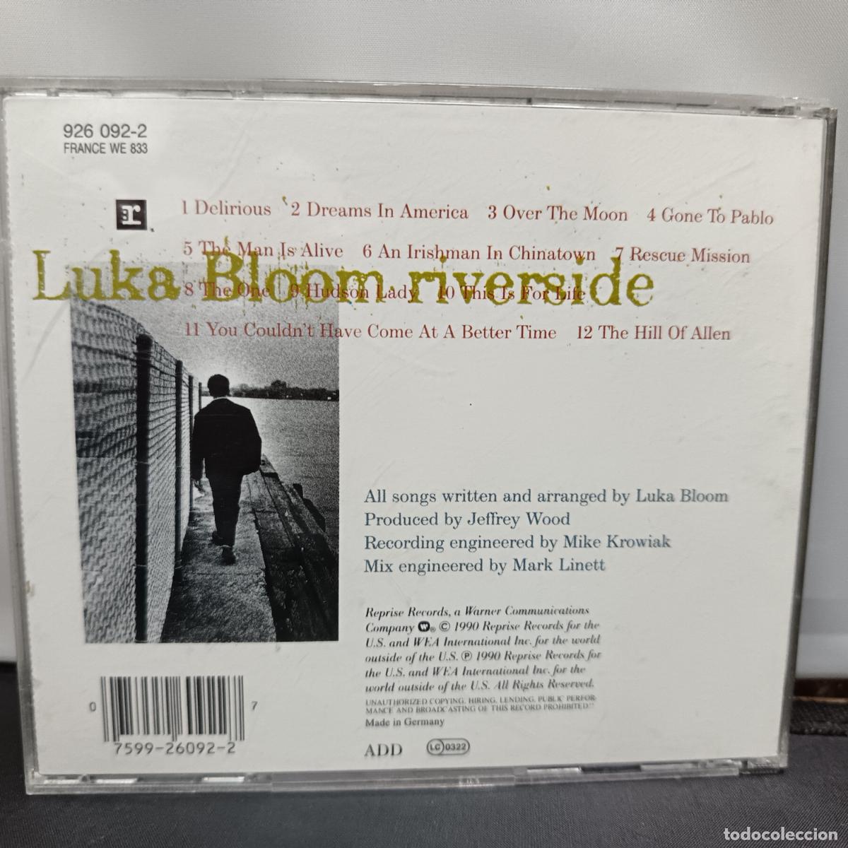 CDs de m&uacute;sica: Luka Bloom &ndash; Riverside. CD - Foto 2