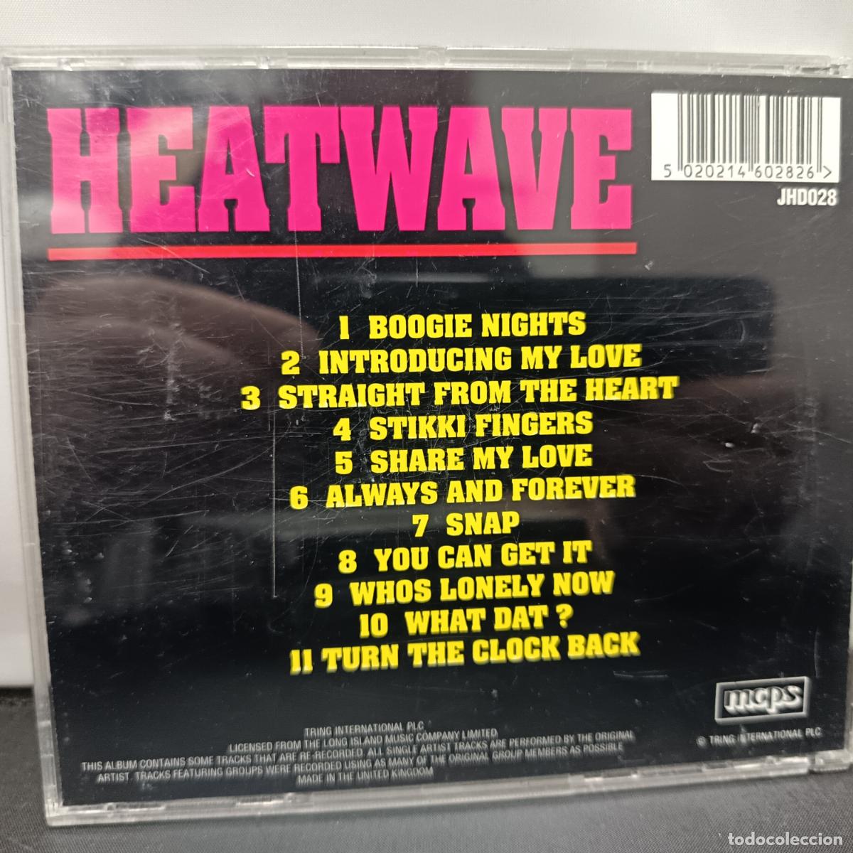 CDs de m&uacute;sica: Heatwave &ndash; Boogie Nights. CD - Foto 2
