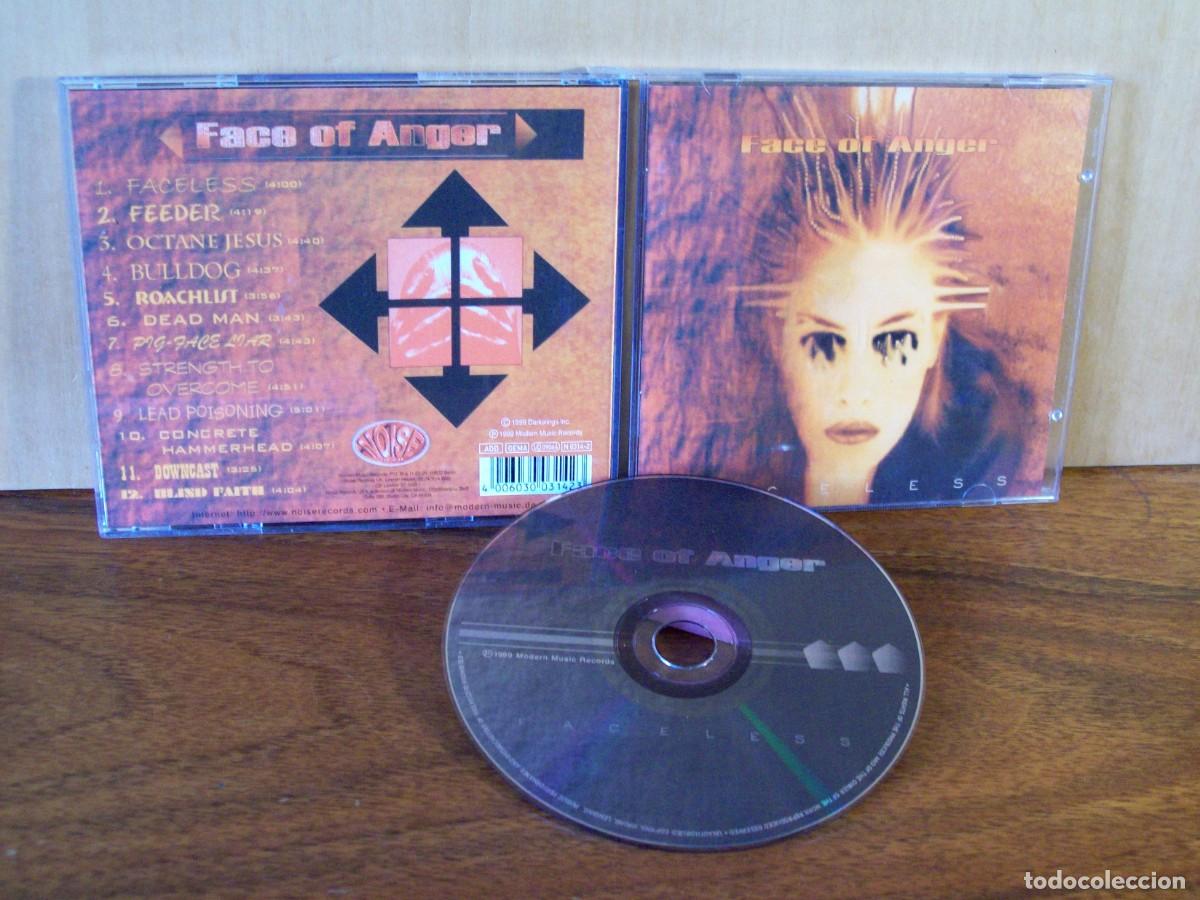 CDs de m&uacute;sica: FACE OF ANGER - FACELESS - CD - Foto 1