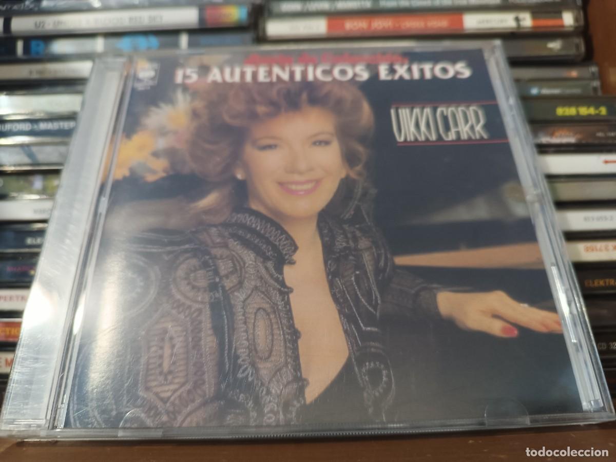 CDs de m&uacute;sica: Vikki Carr &lrm;&ndash; 15 Aut&eacute;nticos &Eacute;xitos - CD US - Foto 1