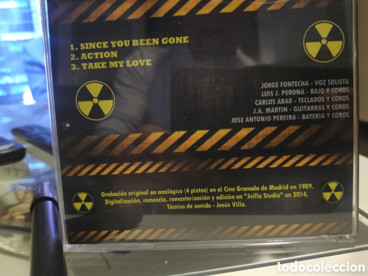 CDs de m&uacute;sica: Danger CD re-master demo 3 tracks - Foto 2