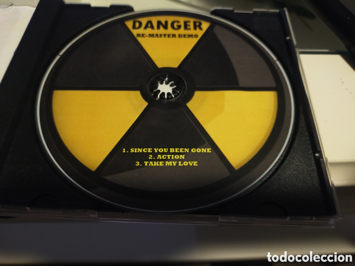 CDs de m&uacute;sica: Danger CD re-master demo 3 tracks - Foto 3