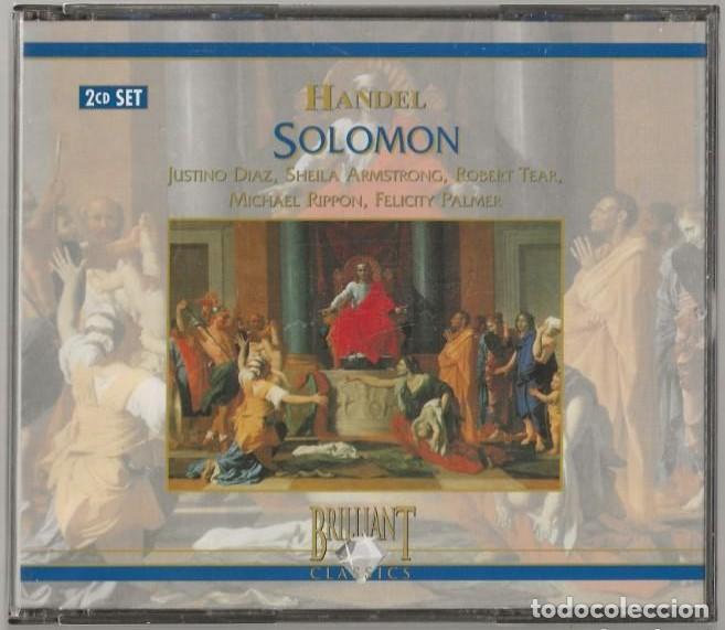 CDs de m&uacute;sica: Handel: Solomon. Briliant Classics. - Foto 1