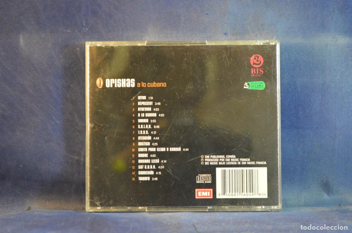 CDs de m&uacute;sica: ORISHAS &ndash; A LO CUBANO - CD - Foto 2