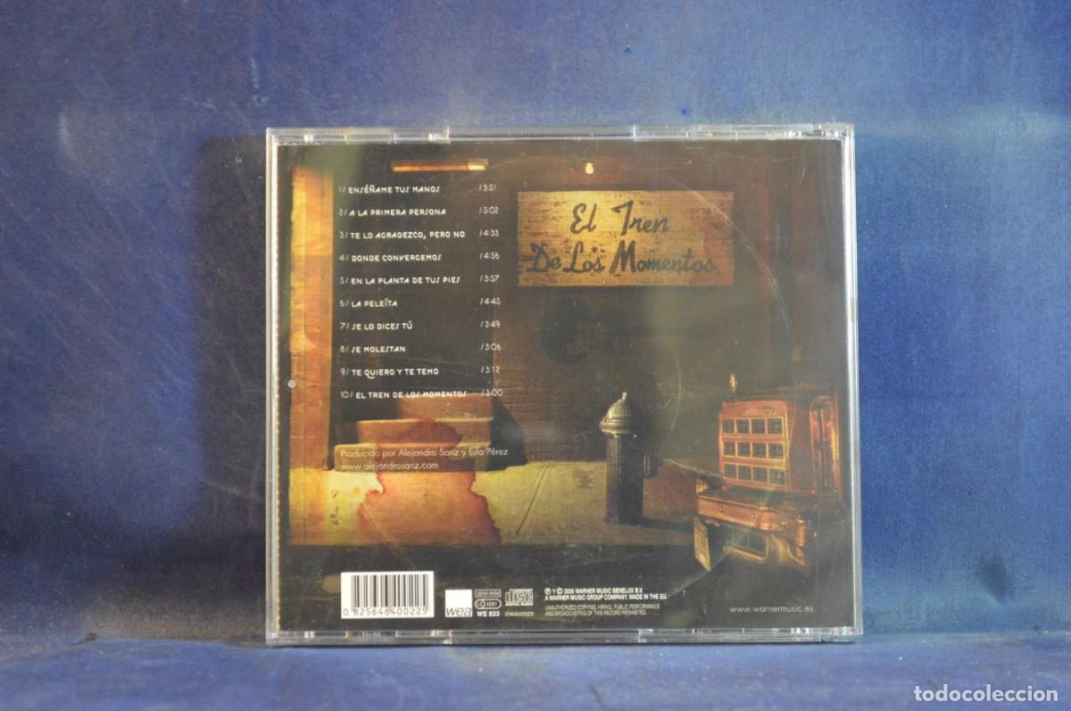 CDs de m&uacute;sica: ALEJANDRO SANZ &ndash; EL TREN DE LOS MOMENTOS - CD - Foto 2