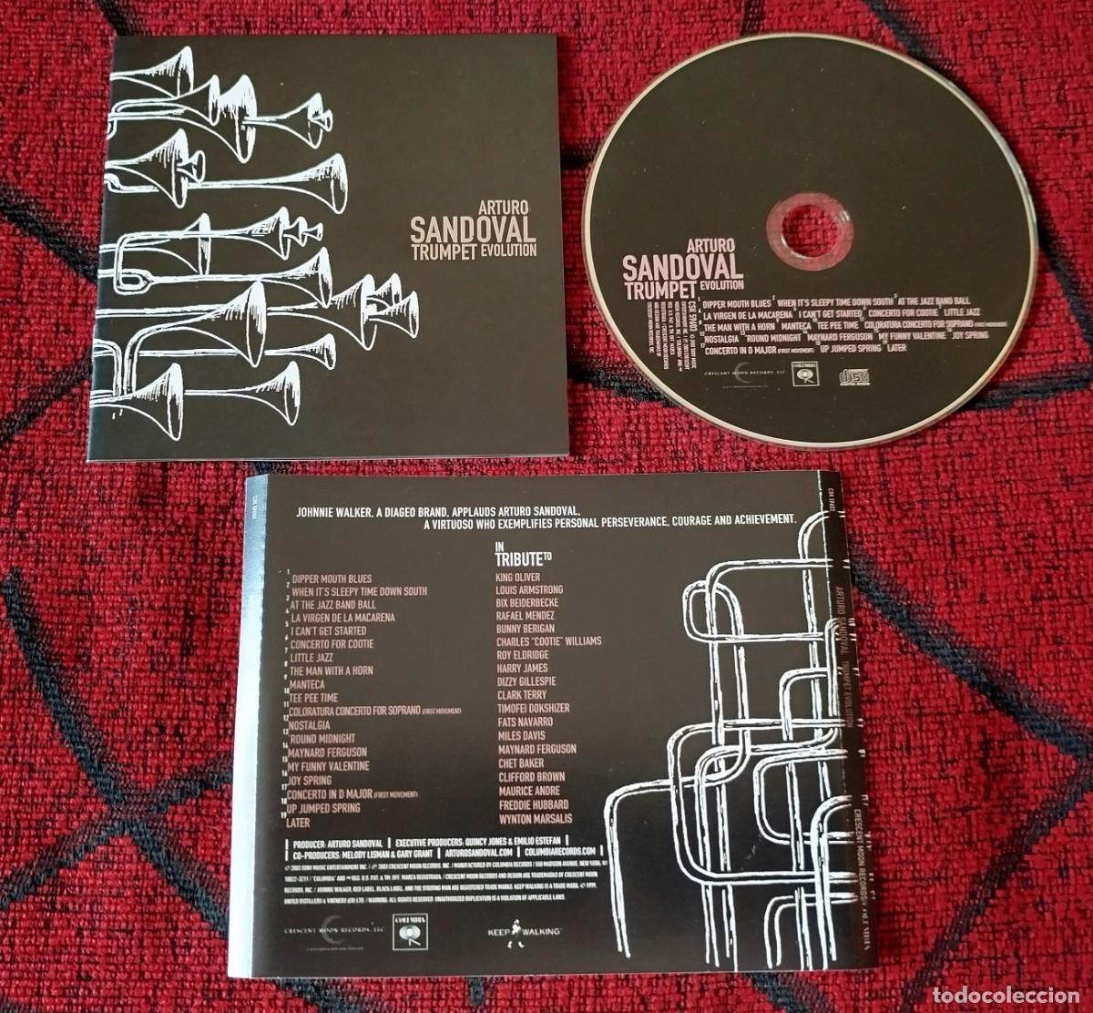 CDs de m&uacute;sica: ARTURO SANDOVAL ** Trumpet Evolution ** CD ORIGINAL 2003 - Foto 1