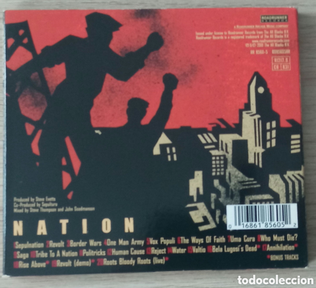 CDs de m&uacute;sica: CD Sepultura - Nation (Digipack) - Foto 3