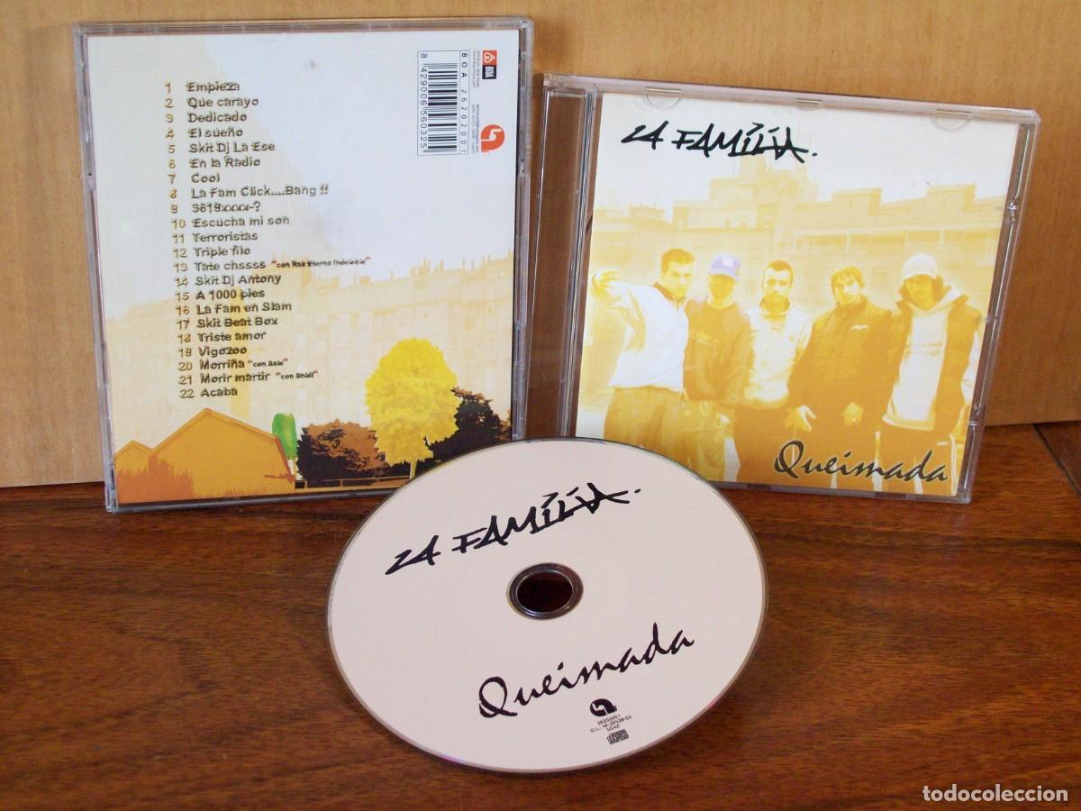 CDs de m&uacute;sica: LA FAMILIA - QUEIMADA - CD - Foto 1