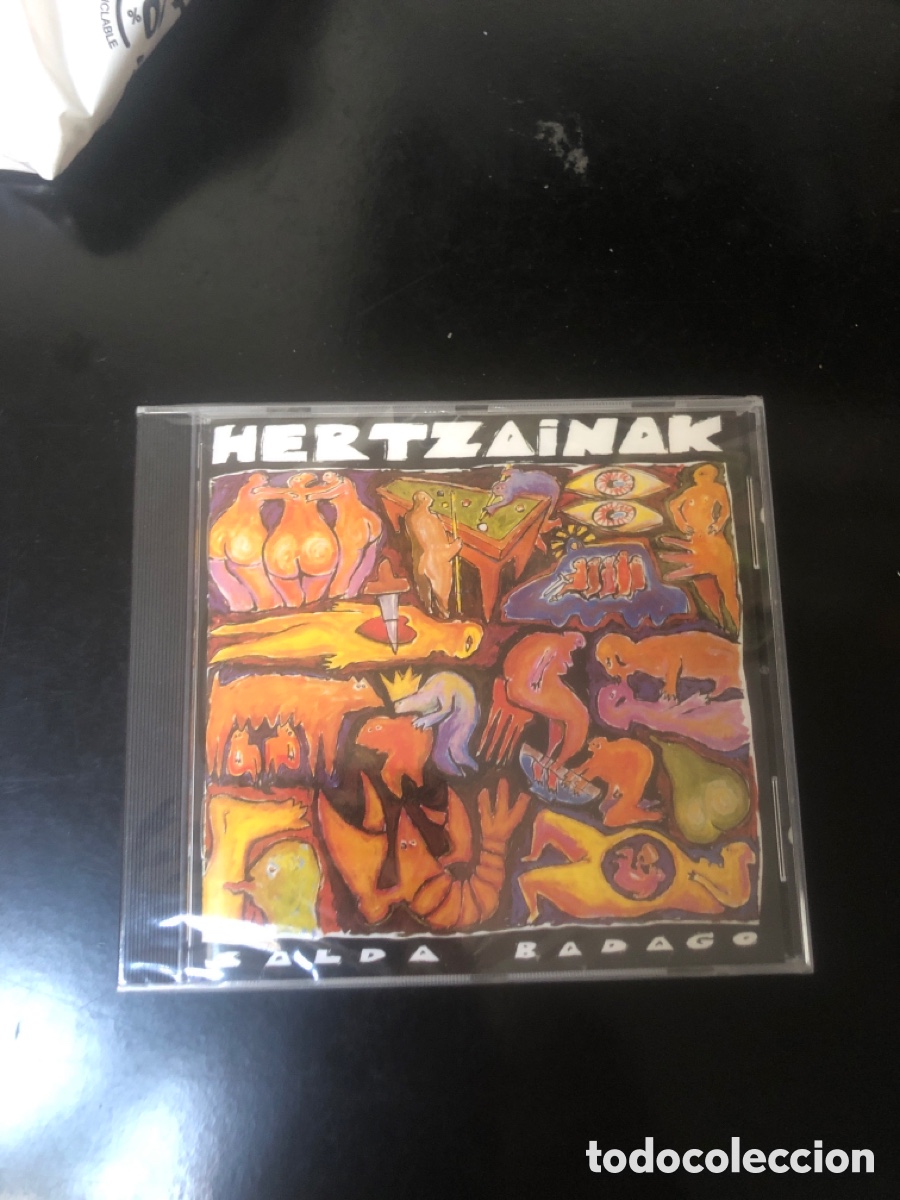 CDs de m&uacute;sica: Hertzainak Salda badago cd - Foto 1