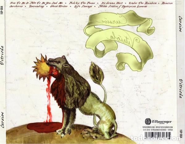 CDs de m&uacute;sica: Cursive &ndash; Vitriola - CD - 2018 - 15 Passenger &ndash; 15P-004 - Foto 2