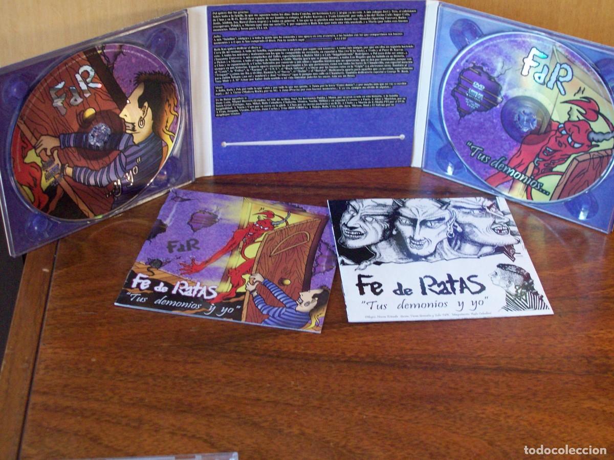 CDs de m&uacute;sica: FE DE RATAS - TUS DEMONIOS Y YO - CD + DVD DIGIPACK CON LIBRETO - Foto 2