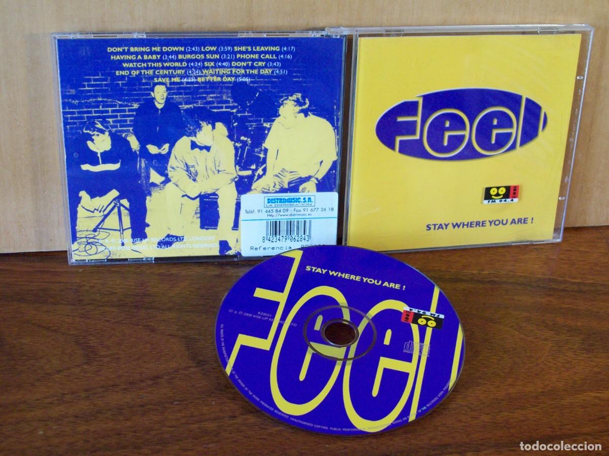 CDs de m&uacute;sica: FEEL - STAY WHERE YOU ARE - CD - Foto 1