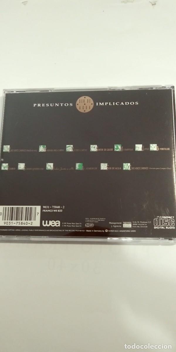 CDs de m&uacute;sica: Presuntos Implicados Ser de agua - Foto 2