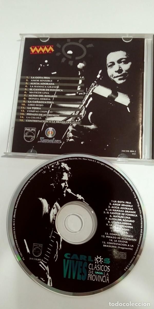 CDs de m&uacute;sica: Carlos Vives Cl&aacute;sicos de la provincia - Foto 3