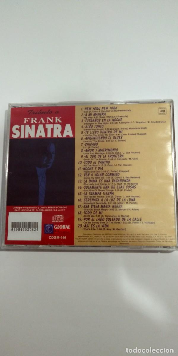 CDs de m&uacute;sica: Tributo a Frank Sinatra 20 hits - Foto 2