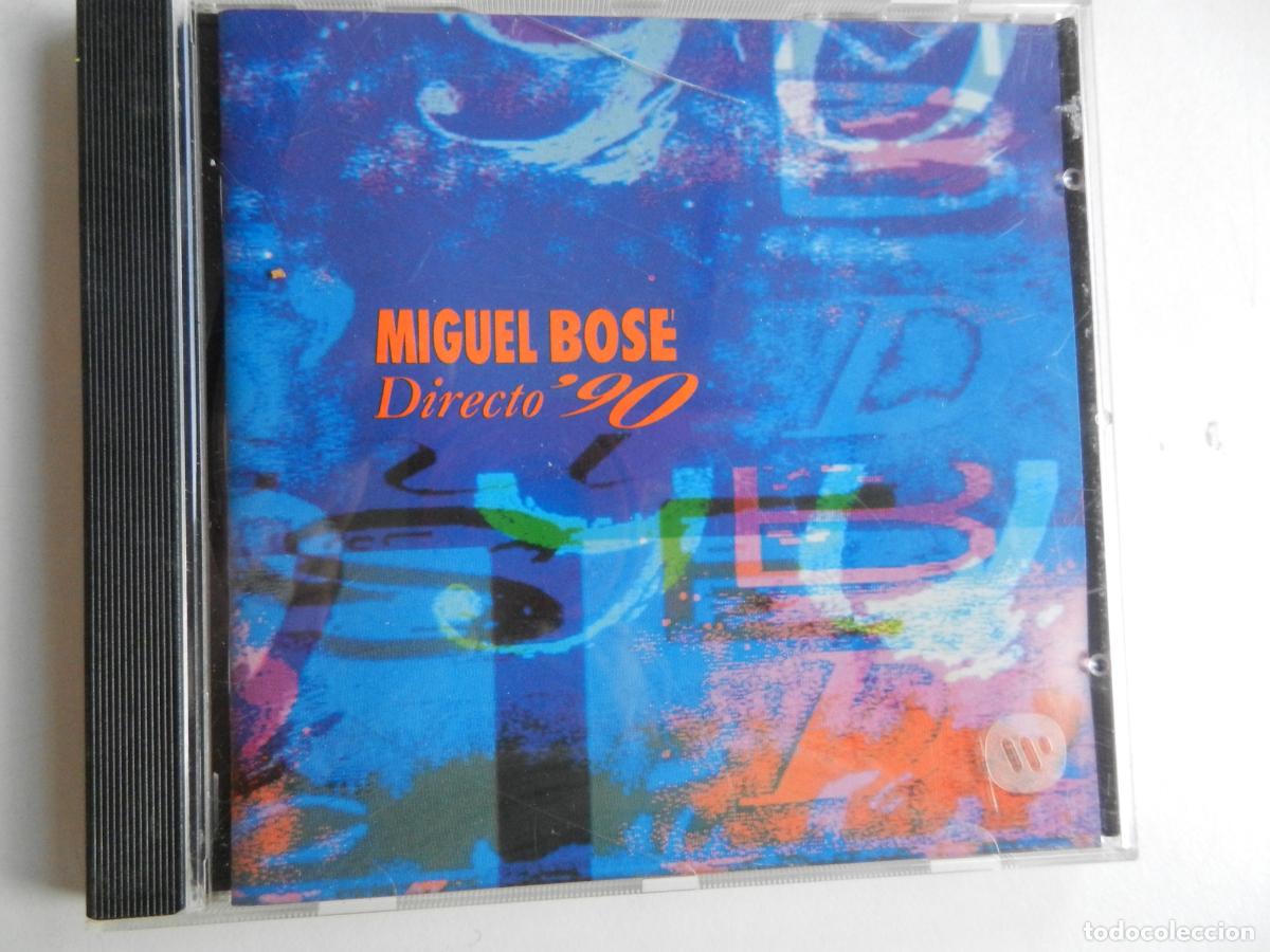 CDs de m&uacute;sica: MIGUEL BOSE - DIRECTO 90 - CD 1991 - Foto 1