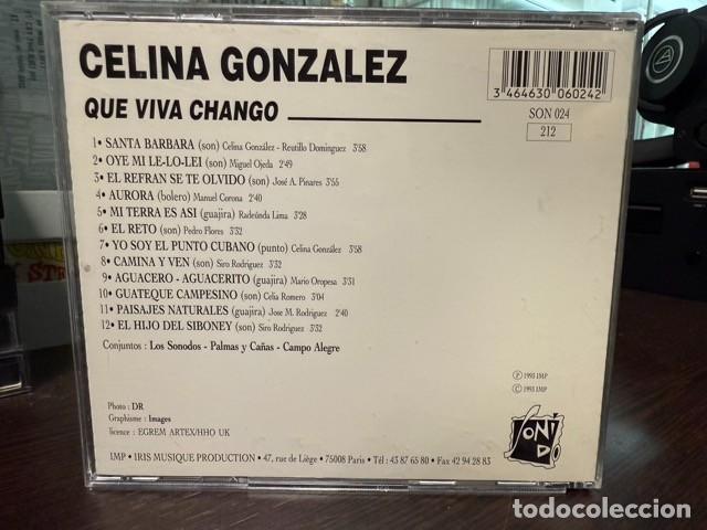 CDs de m&uacute;sica: Celina Gonzalez - Que Viva Chango! (CD, Comp) - Foto 2
