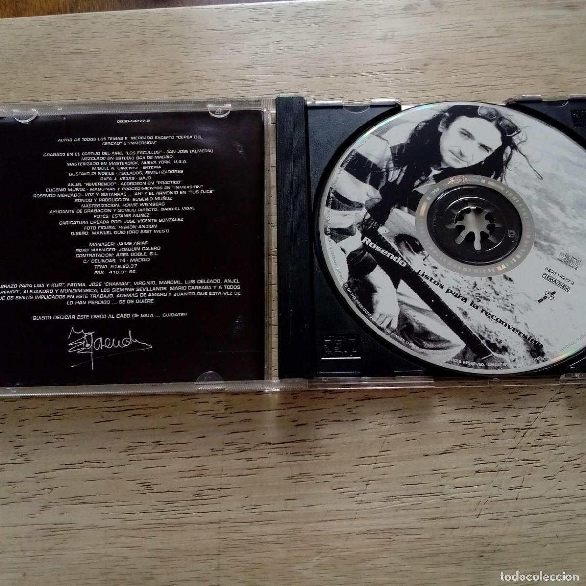 CDs de m&uacute;sica: Rosendo. Listos para la reconversi&oacute;n. CD - Foto 3