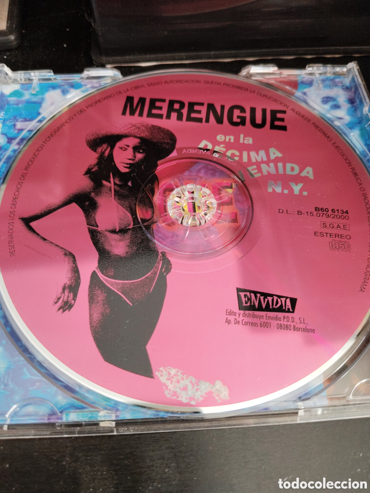 CDs de m&uacute;sica: Merengue En La D&eacute;cima Avenida N.Y. Cd compilation 2000 Espa&ntilde;a - Foto 2