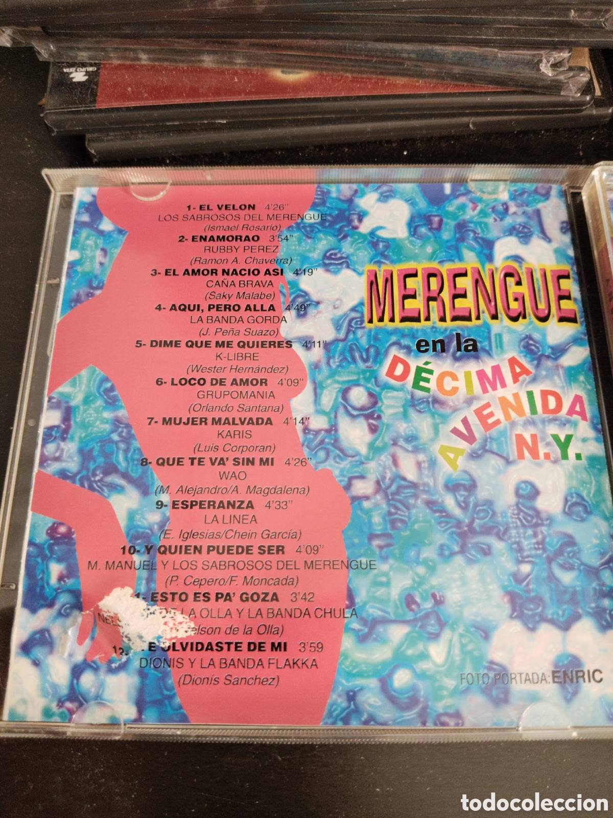 CDs de m&uacute;sica: Merengue En La D&eacute;cima Avenida N.Y. Cd compilation 2000 Espa&ntilde;a - Foto 3