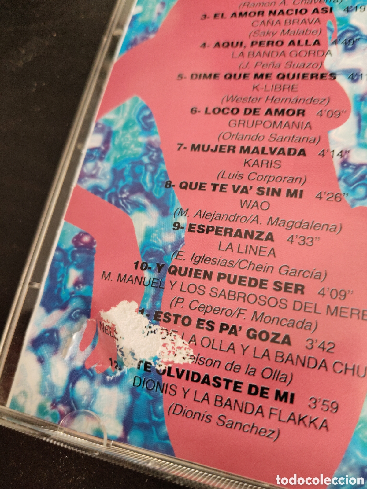 CDs de m&uacute;sica: Merengue En La D&eacute;cima Avenida N.Y. Cd compilation 2000 Espa&ntilde;a - Foto 4