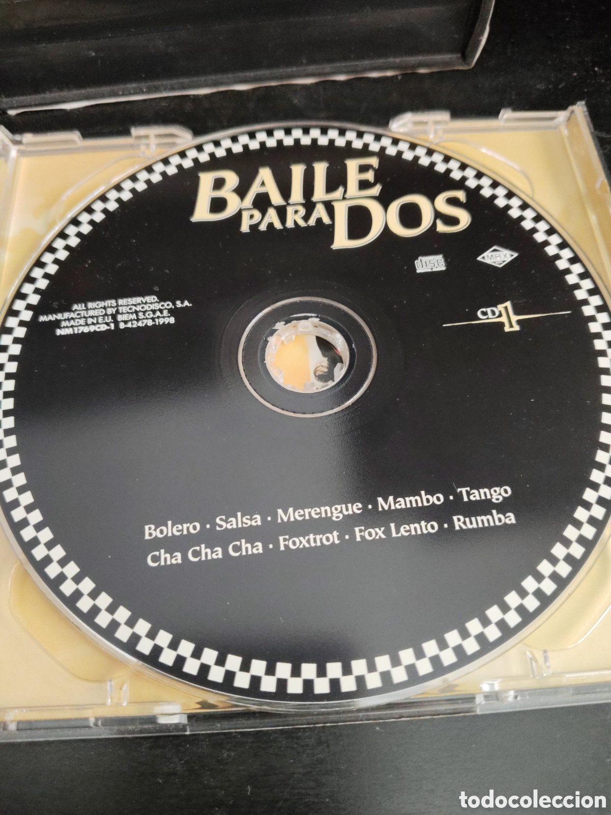 CDs de m&uacute;sica: Baile Para Dos. 2xCD 1998 Espa&ntilde;a - Foto 2