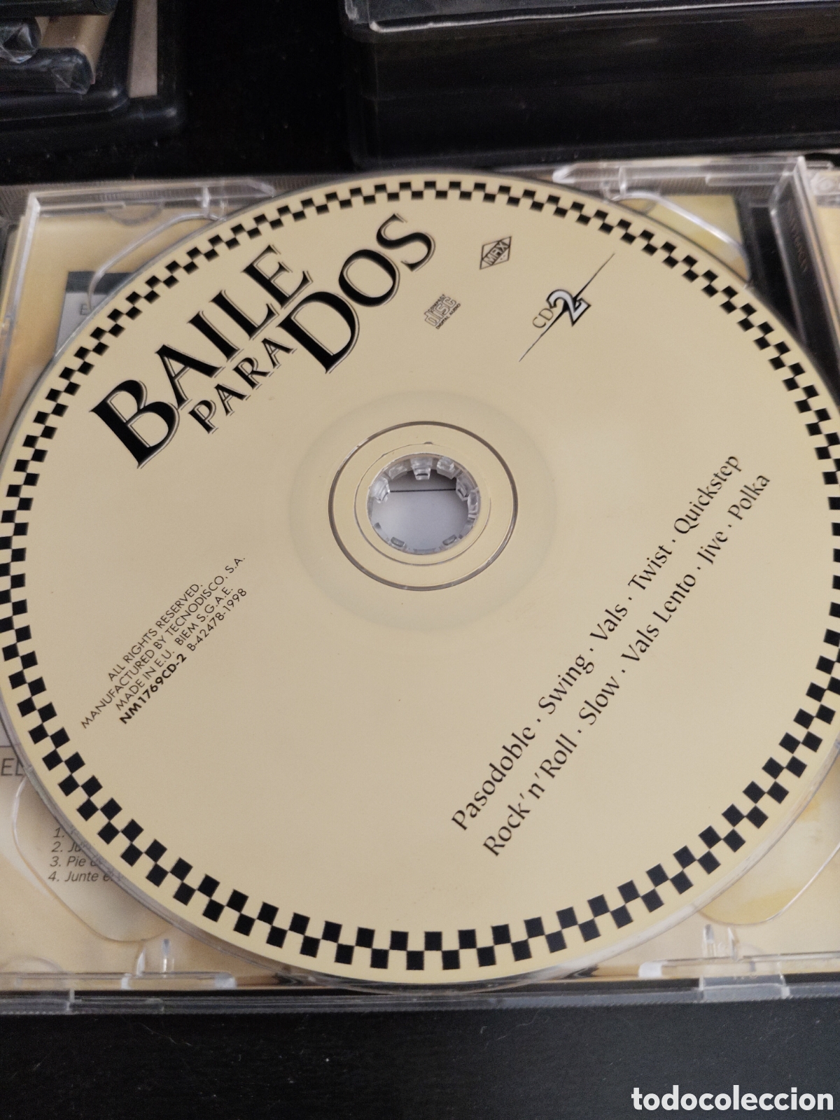 CDs de m&uacute;sica: Baile Para Dos. 2xCD 1998 Espa&ntilde;a - Foto 4