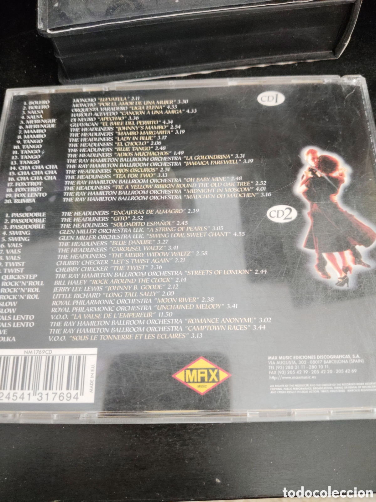 CDs de m&uacute;sica: Baile Para Dos. 2xCD 1998 Espa&ntilde;a - Foto 5