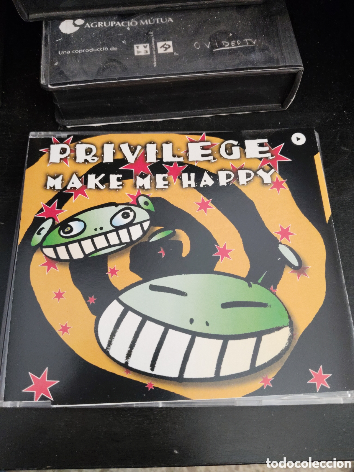 CDs de m&uacute;sica: Privilege &ndash;&nbsp;Make Me Happy. Cd maxi single 2000 Espa&ntilde;a - Foto 1