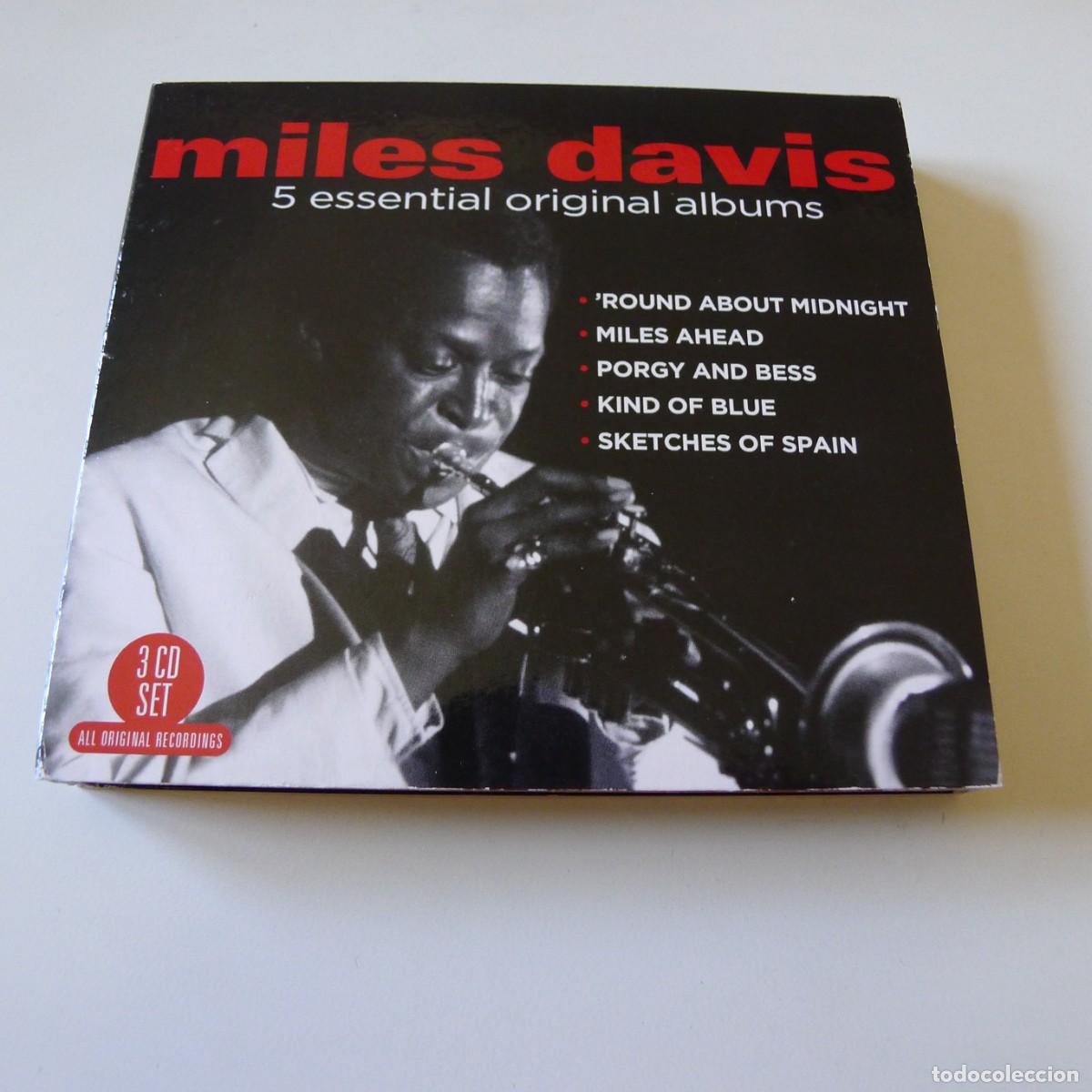 CDs de m&uacute;sica: Miles Davis &ndash; 5 Essential Original Albums 3CD BOX SET - Foto 1