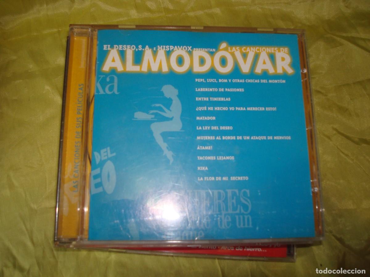 CDs de m&uacute;sica: LAS CANCIONES DE ALMODOVAR. BSO. CD. - Foto 1