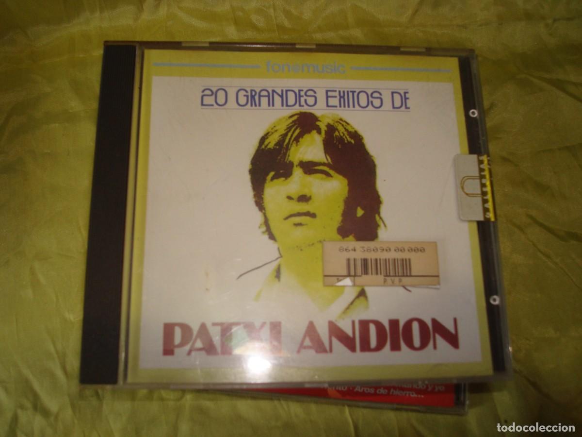 CDs de m&uacute;sica: PATXI ANDION. 20 GRANDES EXITOS. CD. - Foto 1