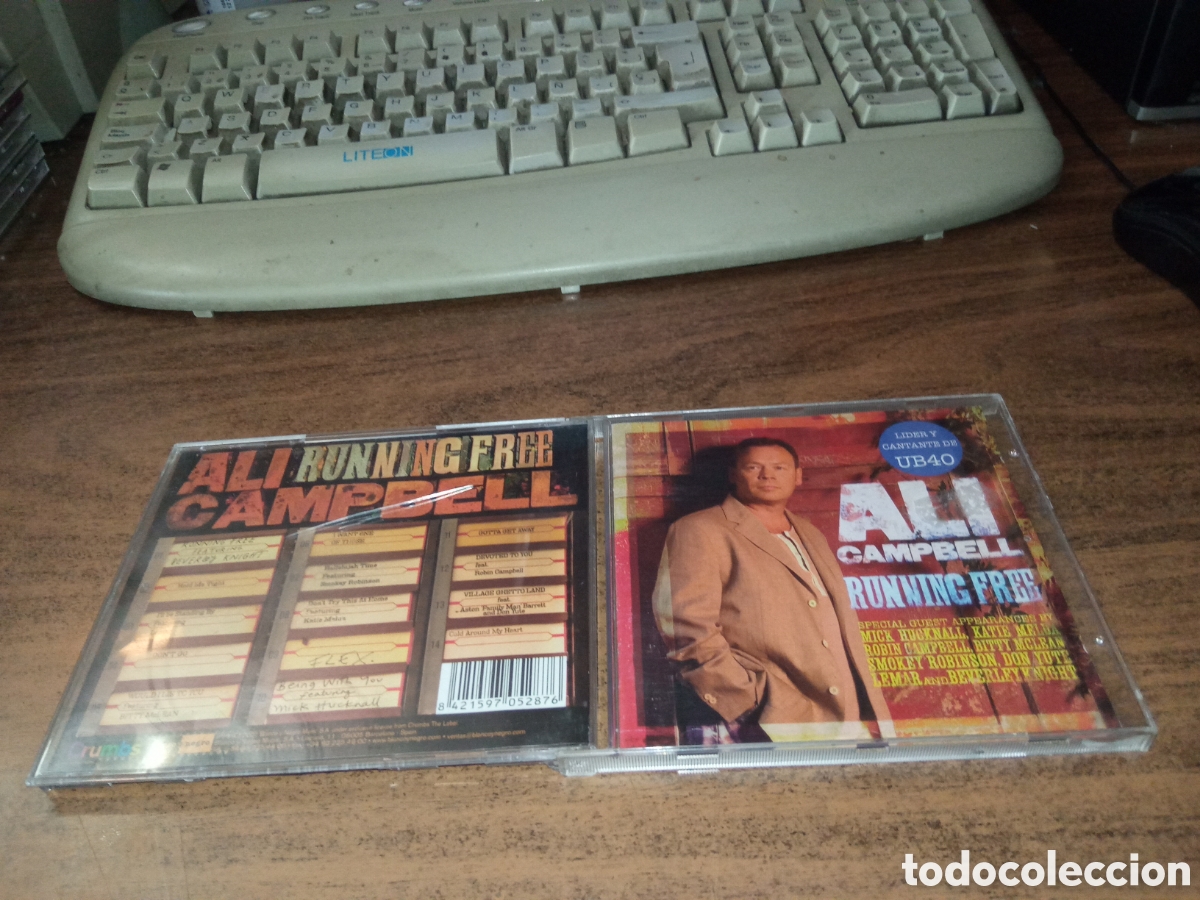 CDs de m&uacute;sica: ALI CAMPBELL - RUNNING FREE (2007) - Foto 1